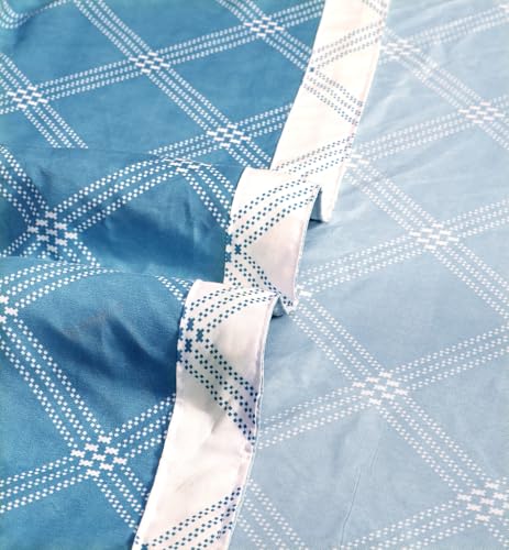 Image of RD TREND Cloud Cotton AC Summer Chadar for Sleeping | 210 TC Soft Lightweight Breathable Double Topsheet /Odhne Wali Chadar | Double Bed Bedsheet 90x100 Inch Blue