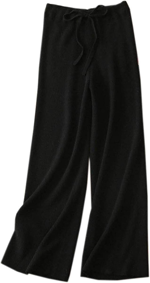 Women's Cashmere Wide Leg Pants
