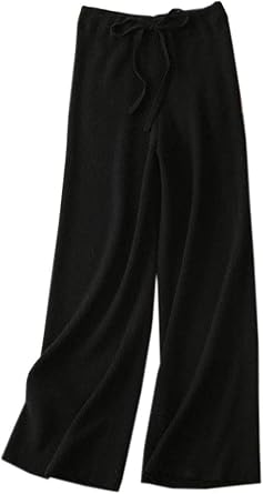 Cashmere Wide Leg Pants at Amazon 