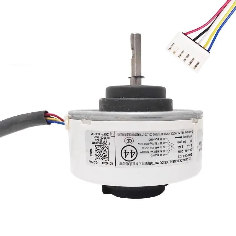 Einrichtungsgegenstände Für Inverter-Klimaanlage Innengerät ZKFP-30-8-125 DC310V 30W DC-Lüfter Bürstenloser Motor Konditionierungsteile