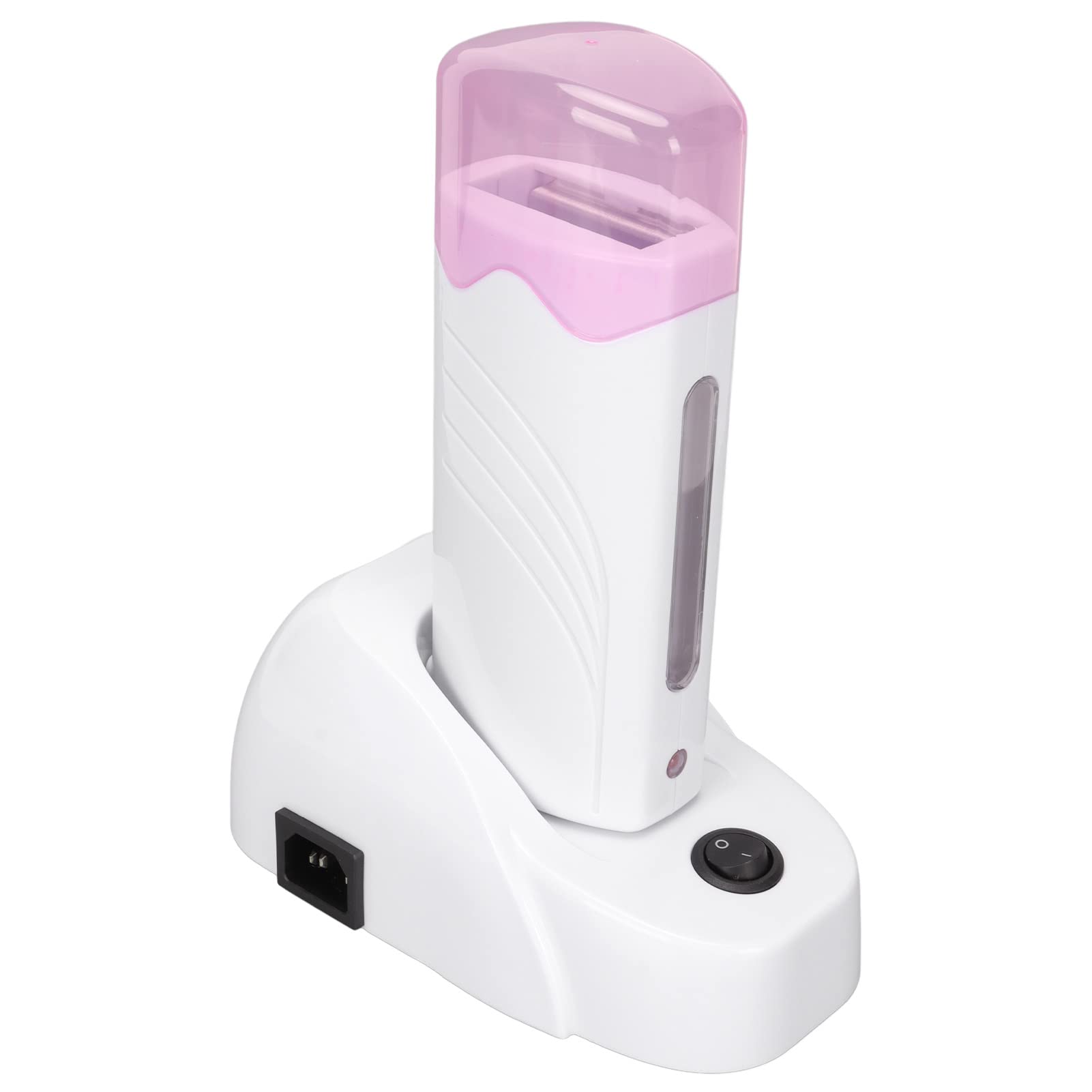 Roll On Wax Warmer Maszyna do Podgrzewania Wosku, PrzenośNe UrząDzenie do Depilacji Woskiem z Rolką do Depilacji z Podstawą Grzejną