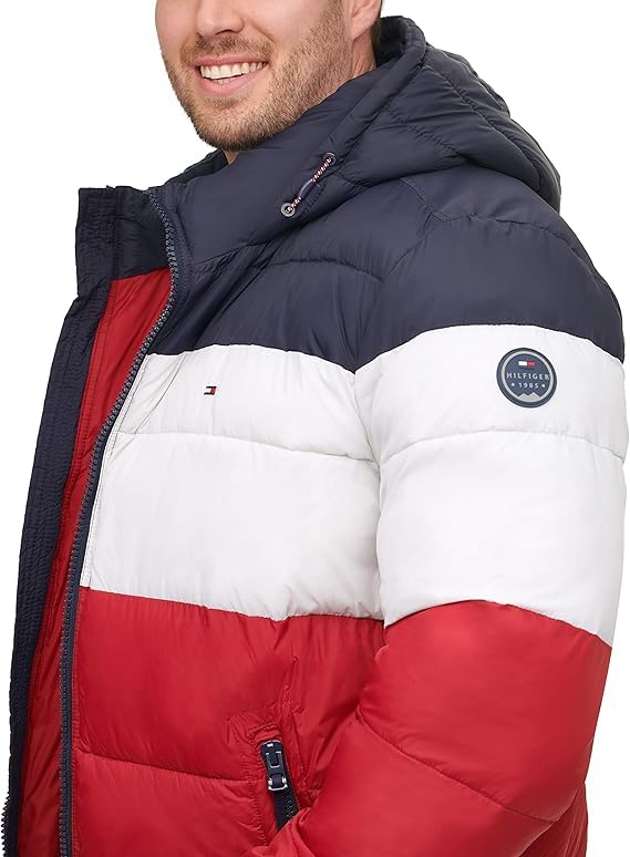 Tommy Hilfiger Men's Hooded Puffer Jacket3