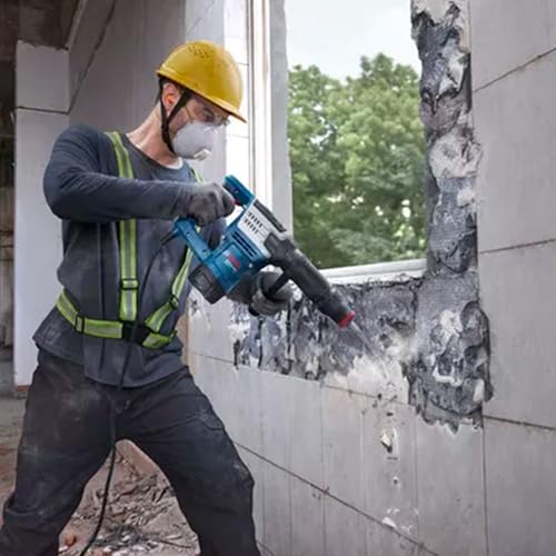 Image of BOSCH GSH 5 HX Professional Demolition Hammer | 2,900 BPM, 1,100 W | 7.8 J Impact Energy | Low Vibration & Durable Build | Ergonomic Soft-Grip Handle | Heavy-Duty Chiseling | 1-Year Warranty