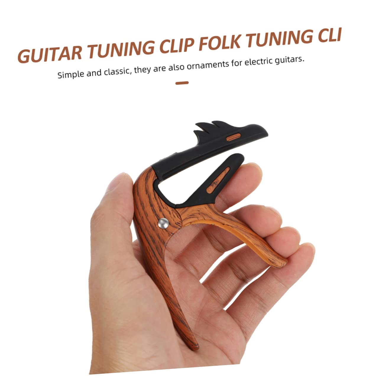 Supvox 5 Stück Clip-on-gitarren-capodaster Metallklemme Für Akustikgitarren Stimmclip Für Ukulele Feine Verarbeitung Für Profis