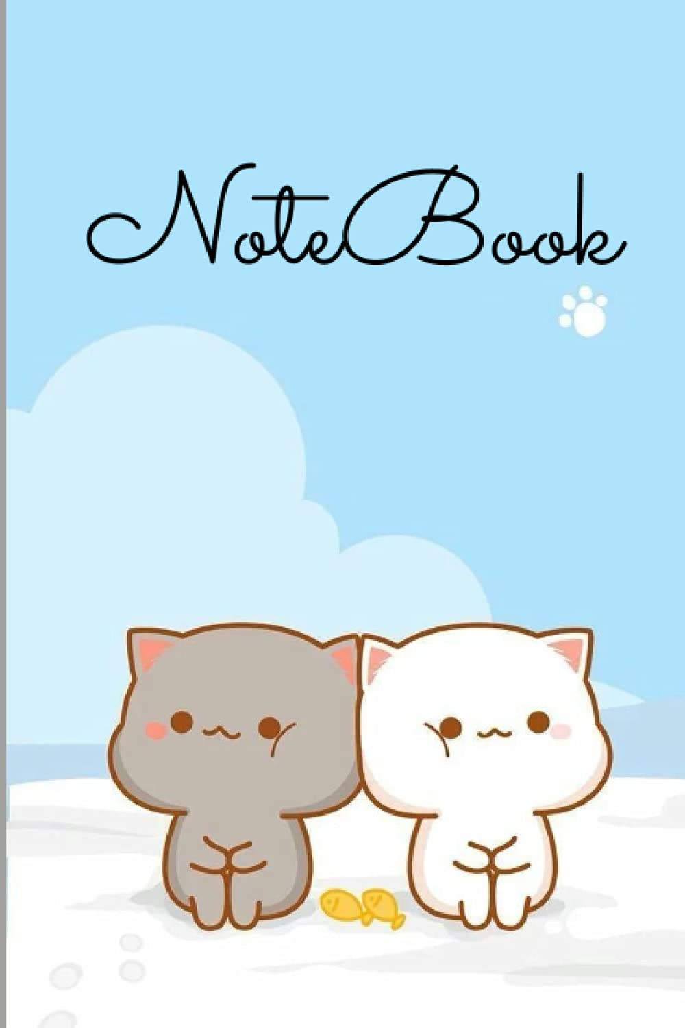 Kawaii Notebook: A cute pastel colored blank kawaii notebook.