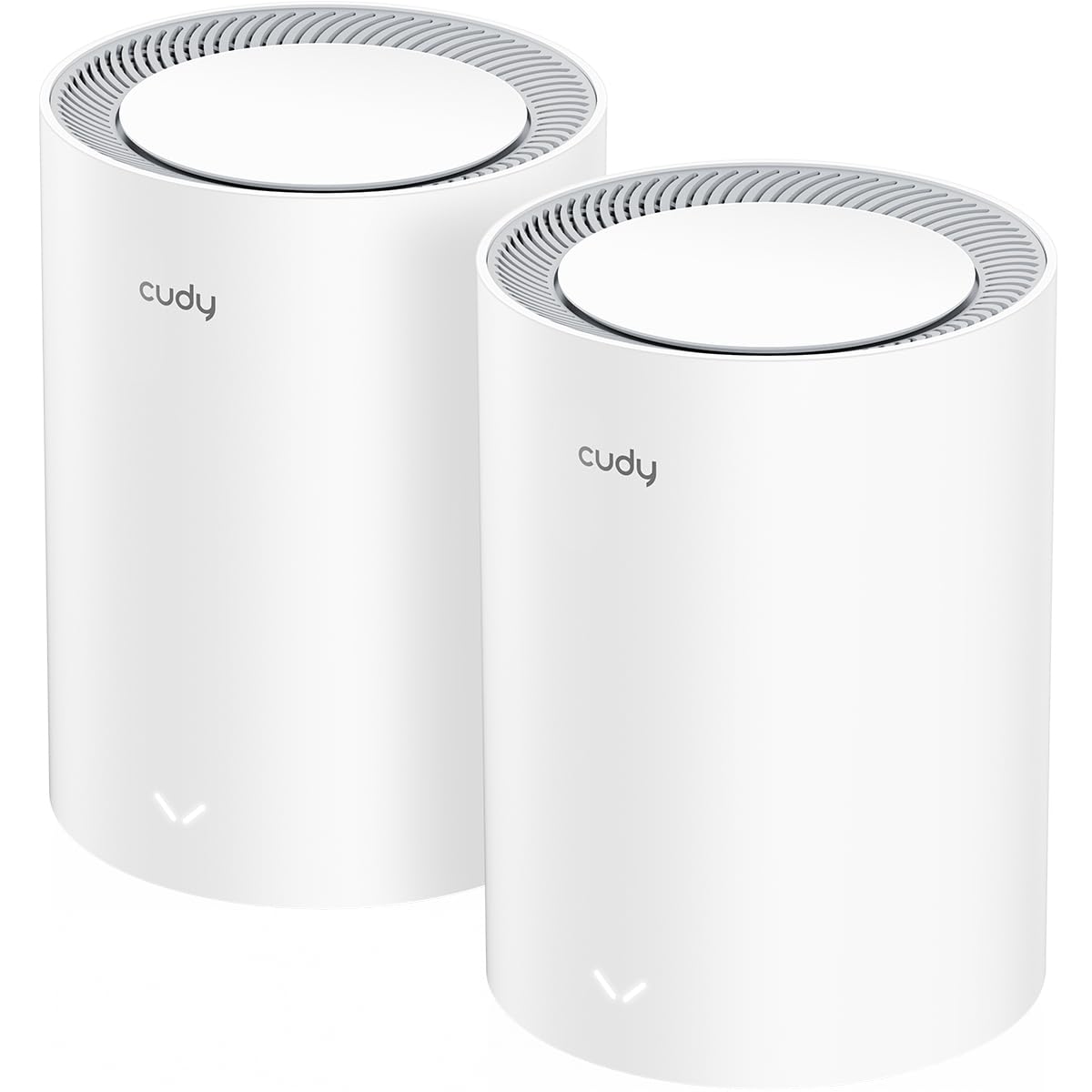 Cudy Dual Band BE3600 WiFi 7 Sistema Mesh Wi-Fi, 3,6 Gbps 160 Mhz, copertura fino a 4.800 mq, 3 porte Gigabit, compatibile con Multi-VPN, controllo APP Cudy (M3600, confezione da 2)