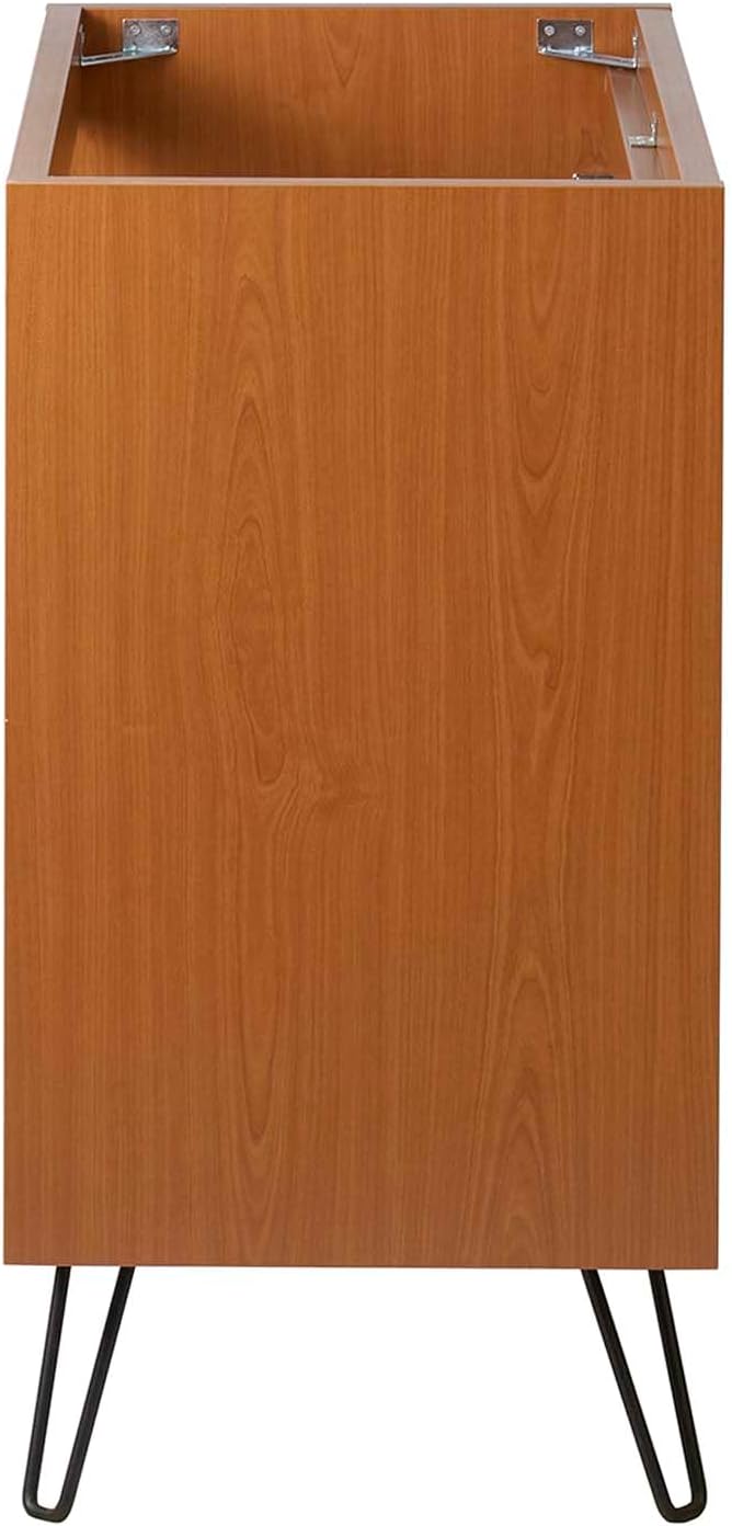 Modway Energize 36" Bathroom Vanity Cabinet (Sink Basin Not Included), 36 Inch, Cherry White