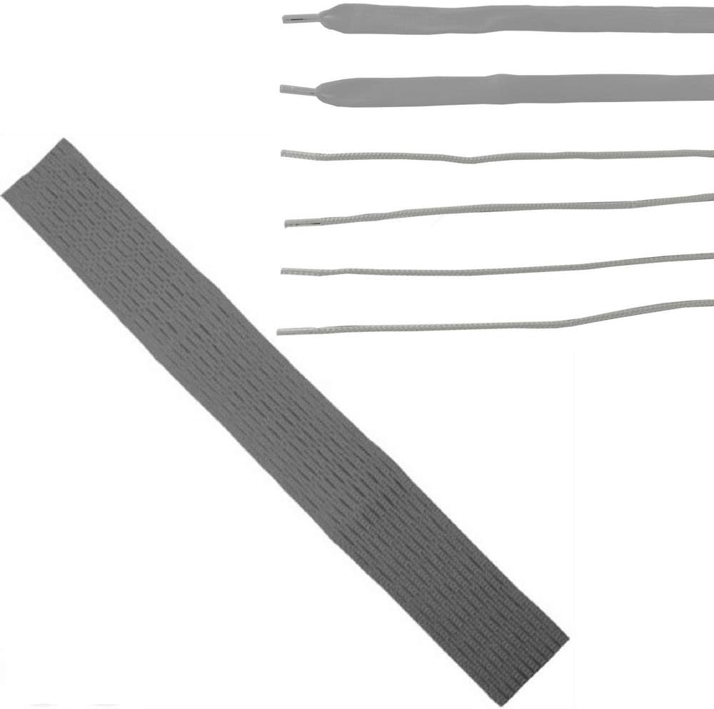 LBS Lacrosse Hard Mesh Complete Stringing Kit (Grey), Stringing Kits