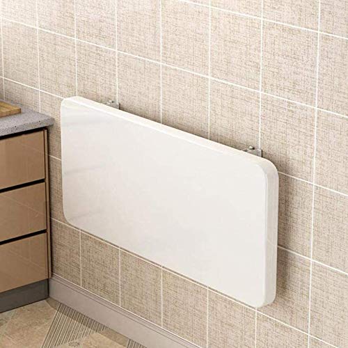 Table pliante murale cuisine et studio meuble gain de place blanc - 3