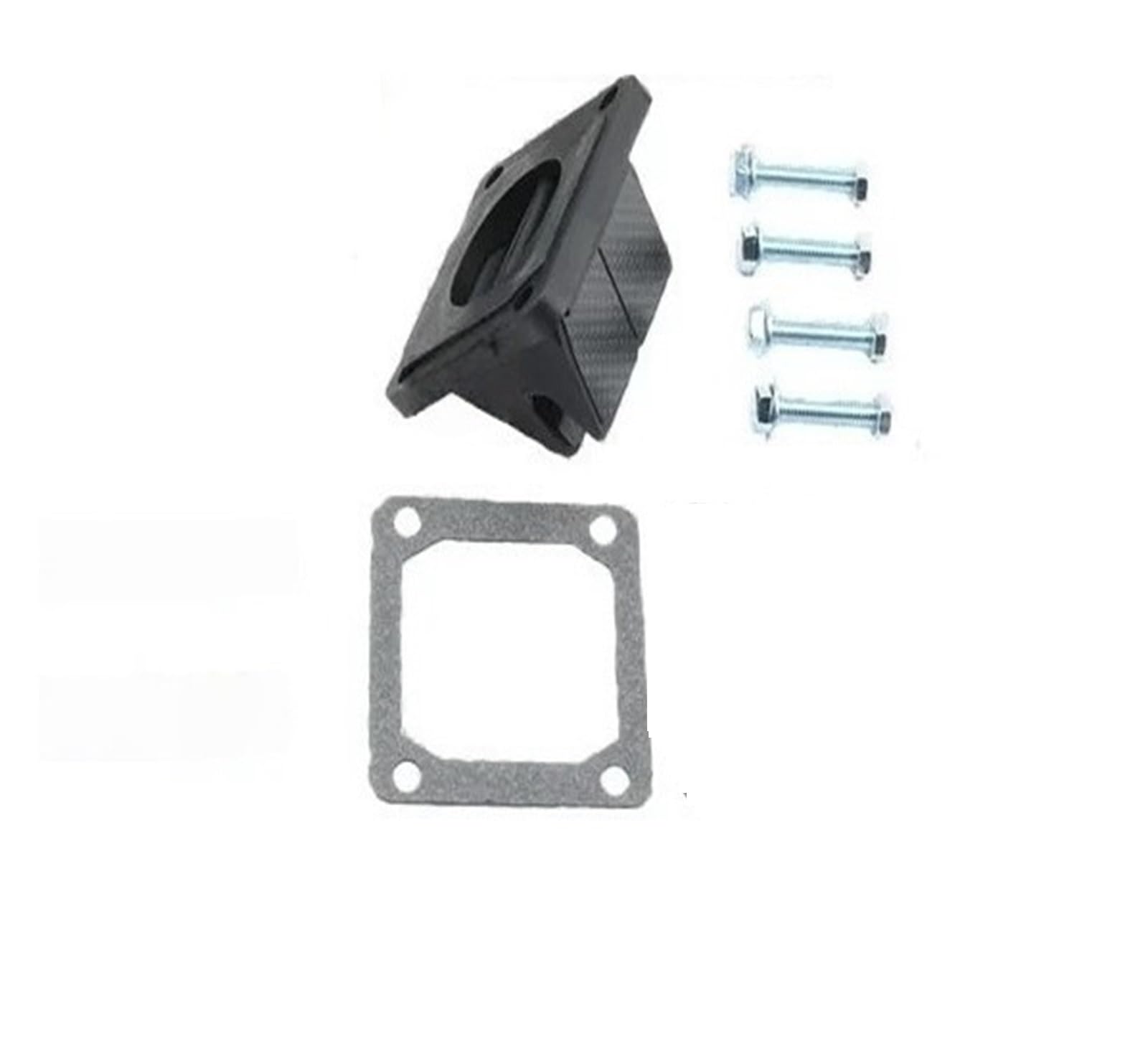 Gayclg Reed Valve Kit Reed Valve Intake Valve Plate Motorcycle Fit For Yam&Aha Yz125 Y15zr Y125z Rxz Rx115 Rxz-D Intake Carbon Fiber(Reed Valve Kit)