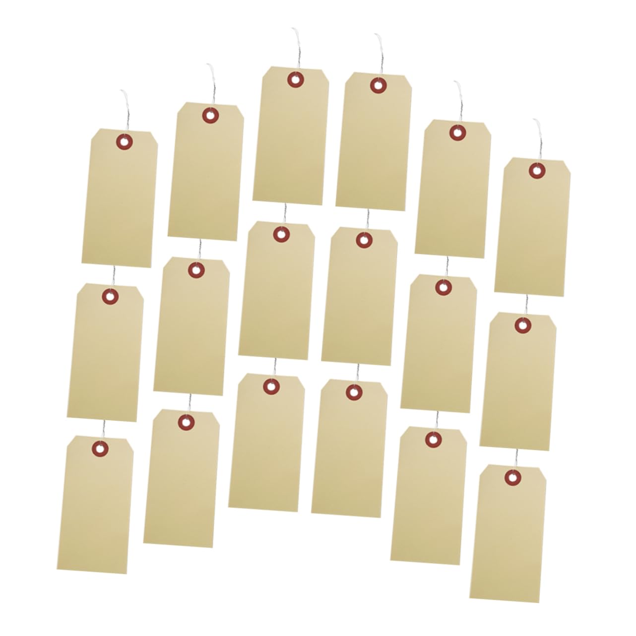Gatuida 250piezas Etiquetas De Envío Manila Con Alambre De Hierro Etiquetas De Embalaje Reutilizables Material Resistente y Seguro Para Etiquetado De Cargas y Paquetes