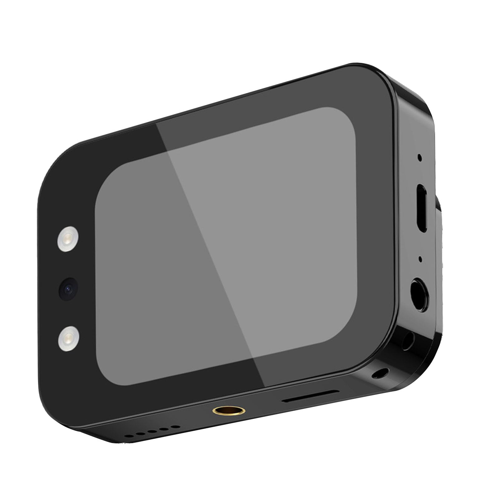 Fotocamera Digitale HD da 64 MP con Copertura Scorrevole e Touch Screen per Fotografie Vlog e Selfie degli Studenti (BLACK)