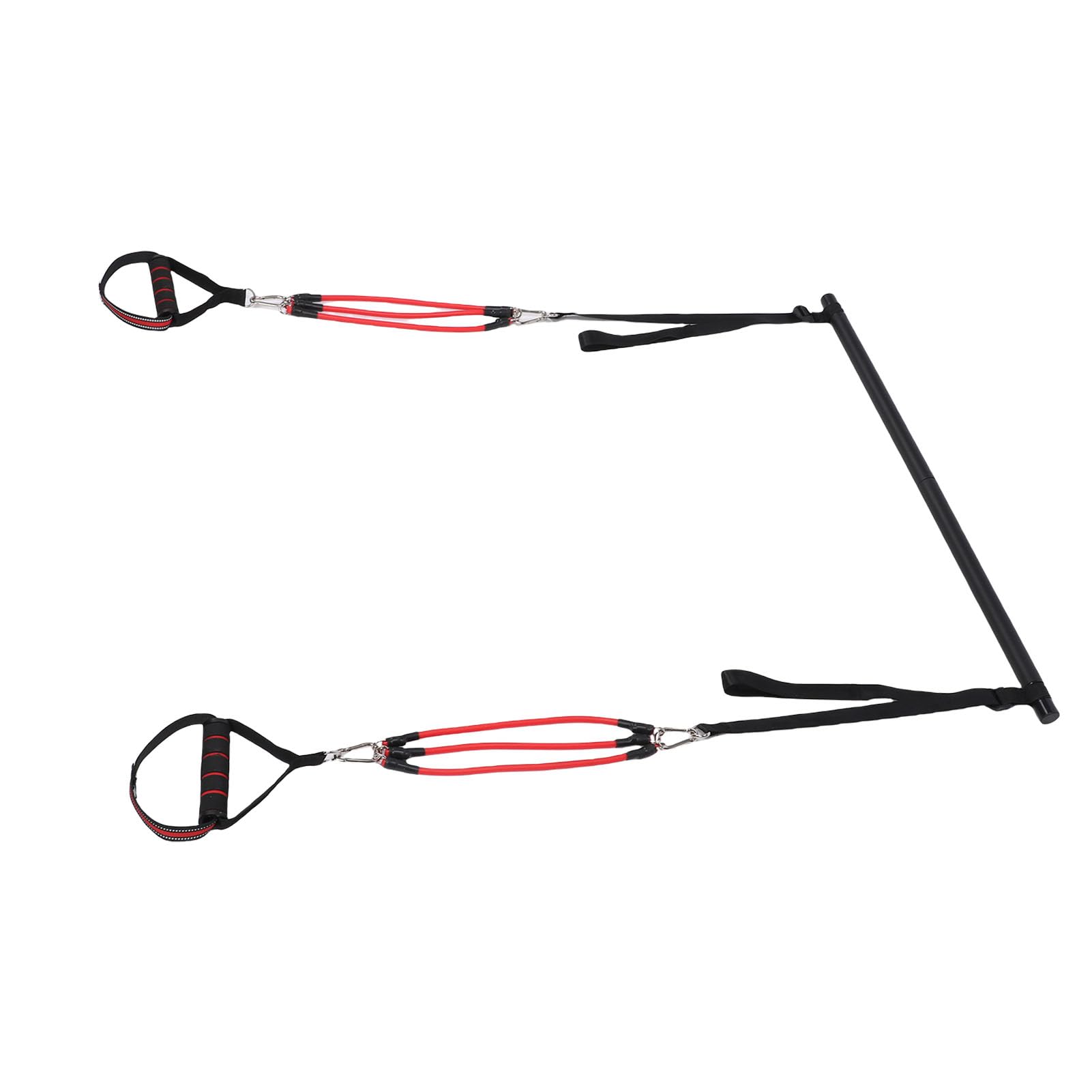 Gedourain Kit de Barra de Pilates, Bandas Ajustables para Ejercicio,