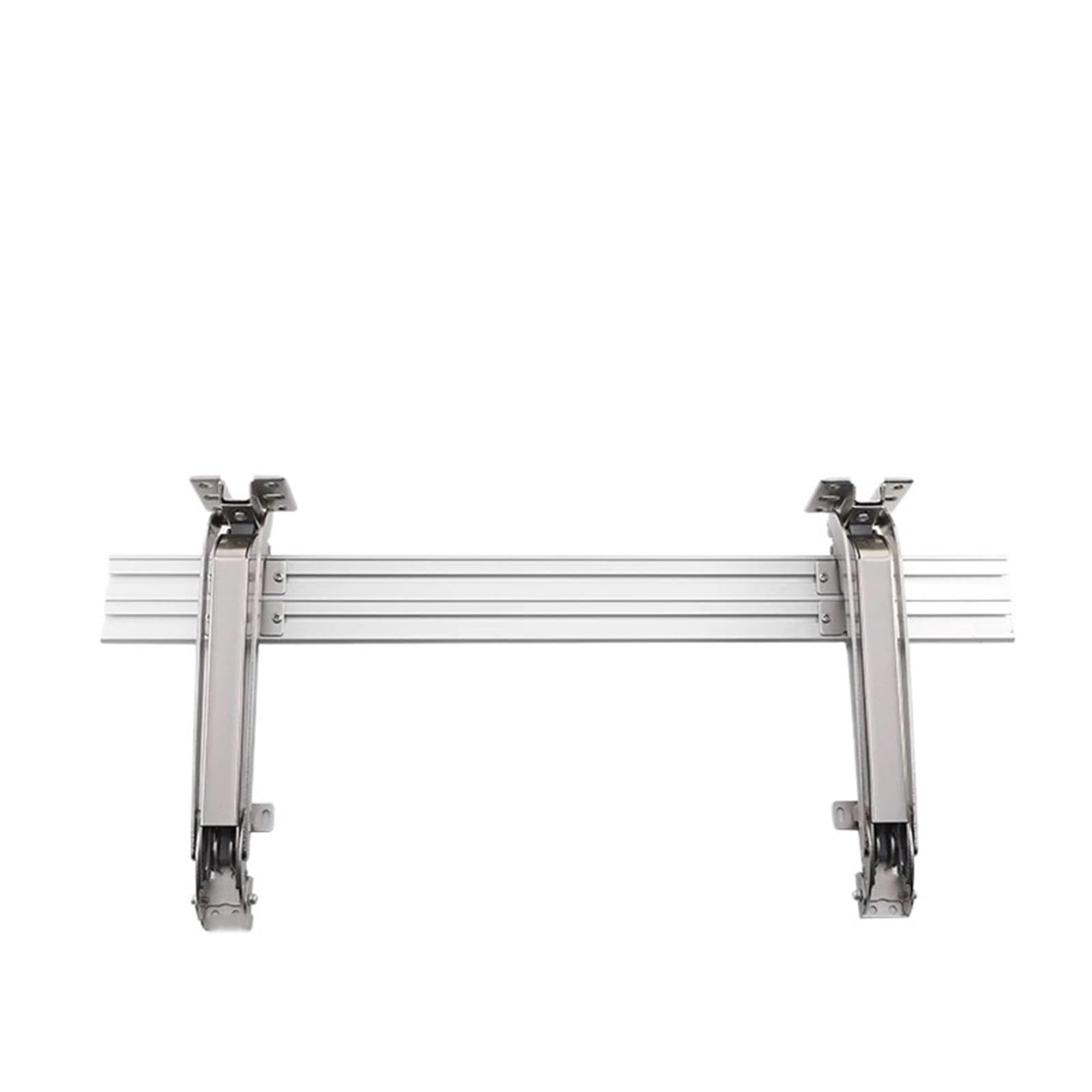 1pcs Kitchen Cabinet Door Hinge Folding Silent Slide Rail Door Hinge(2 pcs with Rod)