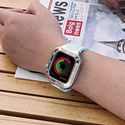 Kit modification Apple Watch 8 7 45 mm avec boîtier de protection robuste - 3
