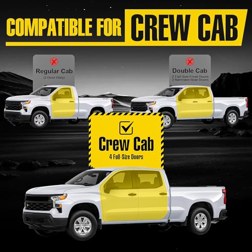 Image of ONINE Tri-Step Running Boards for Chevy Silverado GMC Sierra Crew Cab