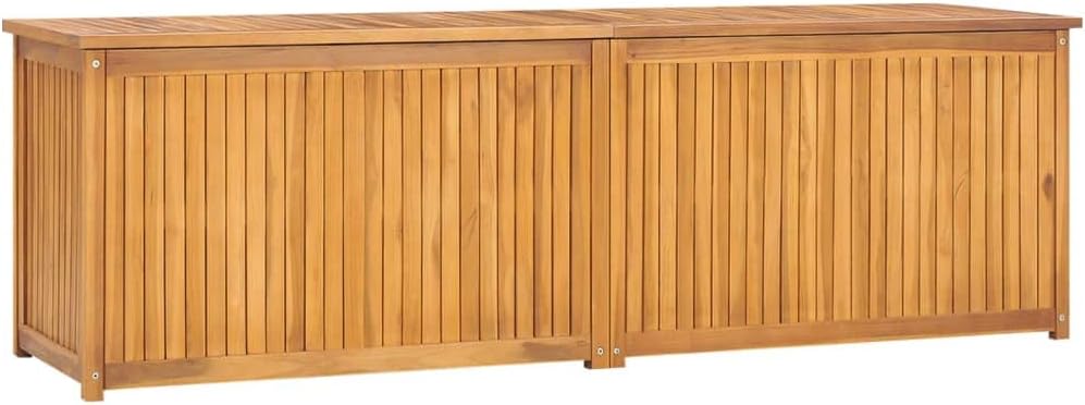 UJCHVHN Tuinbox 175x50x55 cm Massief Hout TeakOutdoor Opbergdozen