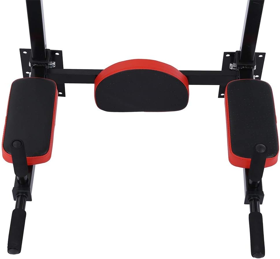 WEUIE Multifunctional Wall-Mounted Pull-Up Bar and Dip Station, Wall-Mounted Chin Up Bar Suitable for Home Fitness, Supports 265LBS : Sports & Outdoors