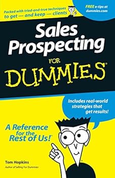 Paperback Sales Prospecting For Dummies by Hopkins (3-Apr-1998) Paperback Book