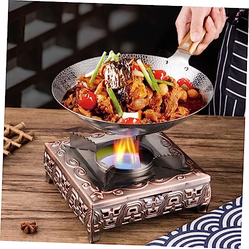 Wok de Acero Inoxidable PRETYZOOM para Cocina miniatura 3