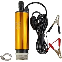 DC 12V 80W Water Pump 8A Water Oil Diesel Fuel Transfer Pump - 8A High Lift Utility Fluid Pump