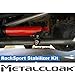 Rocksport RED Steering Stabilizer Kit by MetalCloak, For JK Wrangler, Provides Additional Valving, Improved Performance, Steering Dampener, Easy Installation, Made in the USA
