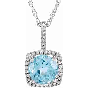 ⭐︎444⭐︎ Amazon.com: Solid 925 Sterling Silver 7mm Sky Blue Topaz and