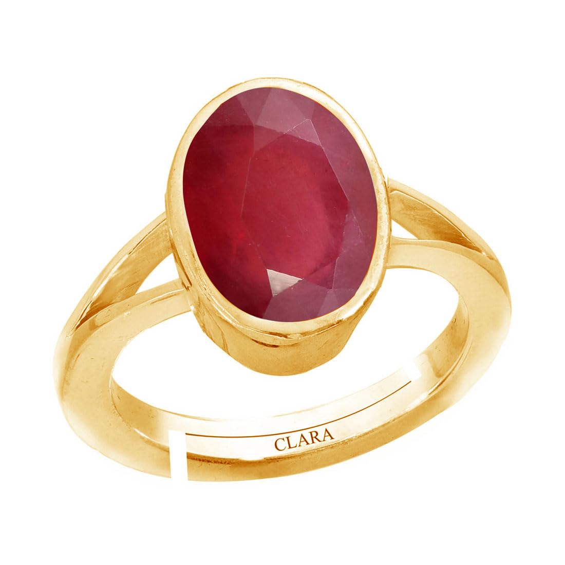 Clara Certified Ruby Manik 3cts or 3.25ratti Panchdhatu adjustable Ring for Men (B0D4VCRQKM) Amazon Price History, Amazon Price Tracker