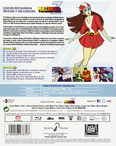 Mazinger Z Box 6 Blu-Ray [Blu-ray]