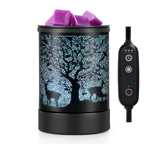 Enaroma Fragrance Wax Melts Warmer with 7 Colors LED Changing