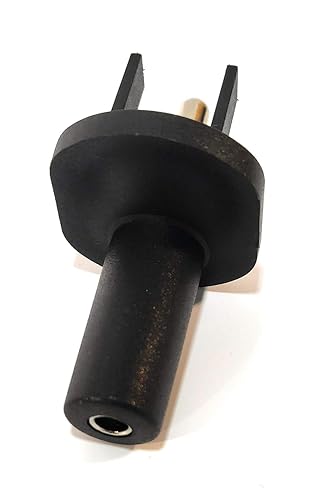 Miniatura 5 de Adaptador de enchufe de salida Banana Jack  Conexión a tierra universal de 3 clavijas  Control ESD  Plástico irrompible de peso ligero negro  2