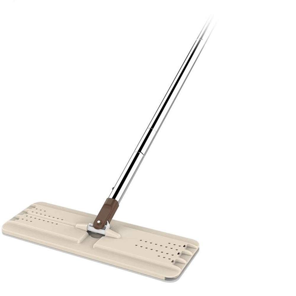 rotary mop, Mop，Rotating Hardwood Flat Mop with Stainless Steel Handle Washable Reusable Floor Pads
