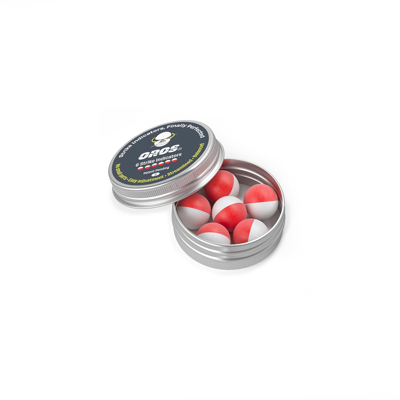 Oros Strike Indicators for Fly Fishing, Reusable Foam Nymph Indicators, High Visibility Trout Fishing Float, Assorted Sizes