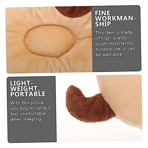 Happyyami Haustierkissen Für Kleine Und Mittlere Hunde Und Katzen Weiches Plüsch Schlafkissen 11.02X8.66X1.97In Waschbar Und Leicht Komfortables Kuschelkissen Für Beruhigung Und Ausruhen