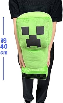 最新作！超人気破格！9体！マインクラフト　クリーパー超BIGぬいぐるみ Amazon.co.jp: マインクラフト クリーパー 超BIGぬいぐるみ 約40cm