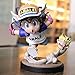 Statua squisita Esecuzione Arale Q Versione PVC Anime Gioco del personaggio dei cartoni Modello Statua figura giocattolo da collezione decorazioni regali favoriti By Anime Fan (Colore: Blu), Colore: B