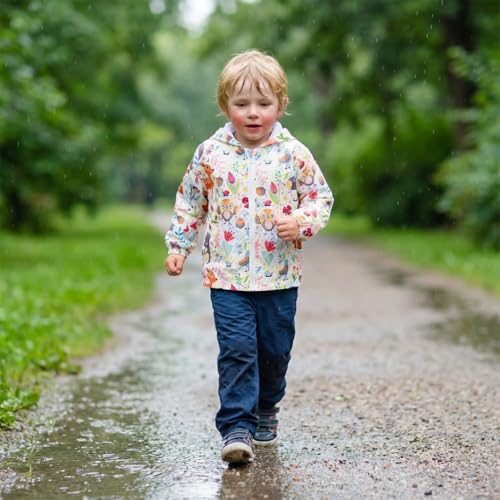 Image of TUIJI Toddler Jacket Hooded Trench Lightweight Windbreaker