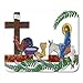 Produktbild Mauspads Karwoche Die Passion Jesu Christi Eintritt in das Mauspad für Notizbücher, Desktop-Computer-Matten Büromaterial