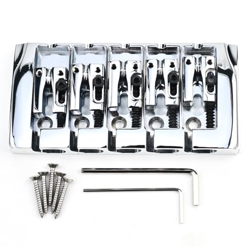 OVSAL Brass Electric Bass Bridge