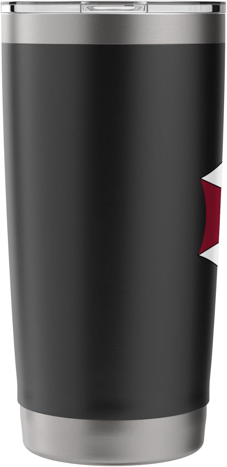 Umbrella Corporation Red and White Logo Stainless Steel Insulated Tumbler image 4