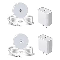 Vista 10 de Cargador Inalámbrico Magnético Rápido Apple Mag-Safe para iPhone 16 Pro Max/16 Pro/iPhone 15 Pro Max/15 Plus/14/13/12/AirPods 3/2/Pro/Pro 2