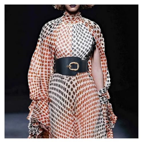 Plus Size Big Stretch Cummerbunds Wais Waistband for Women Rotate Buckle Dress for decoration4