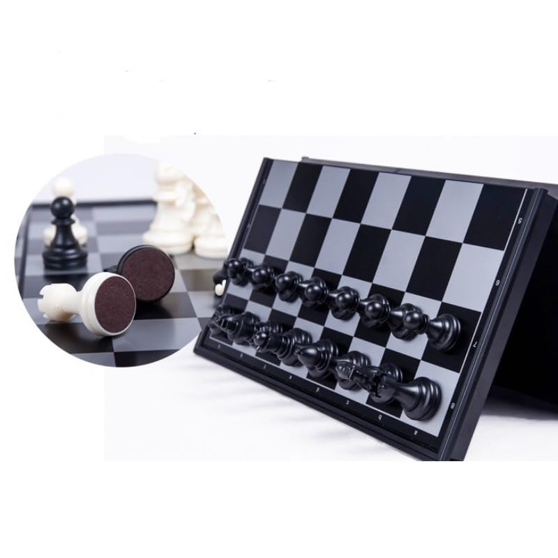 echiquier Jeu d'échecs Classique magnétique et Pliable, Jeux de société familiaux, Jeu d'échecs de Voyage, Jouets éducatifs for Enfants et Adultes echecs Jeu