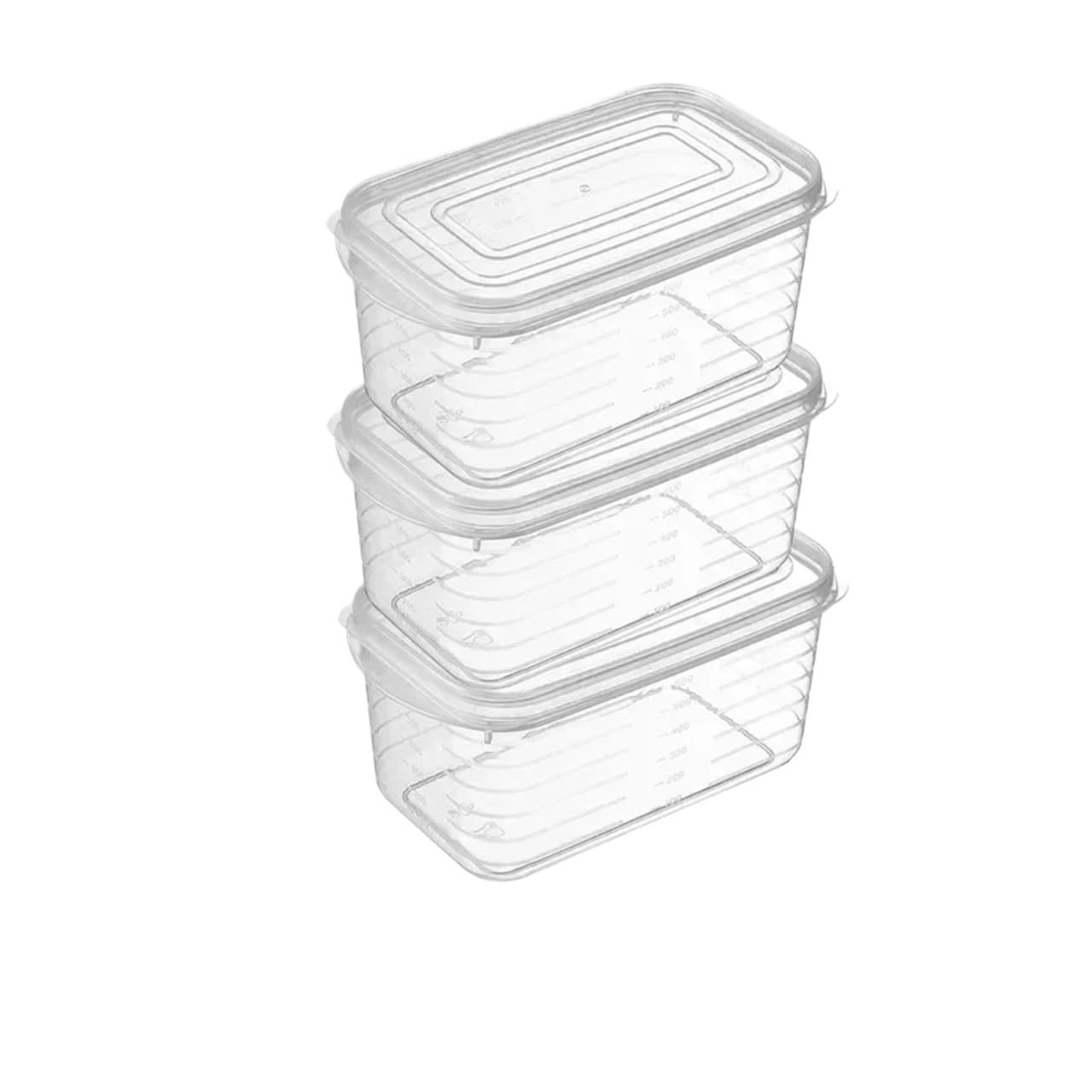 Contenitore for frutta e verdura for la conservazione degli alimenti | Confezione opzionale da 1 o 10 pezzi for la conservazione degli alimenti domestici(700ml (10 pcs))