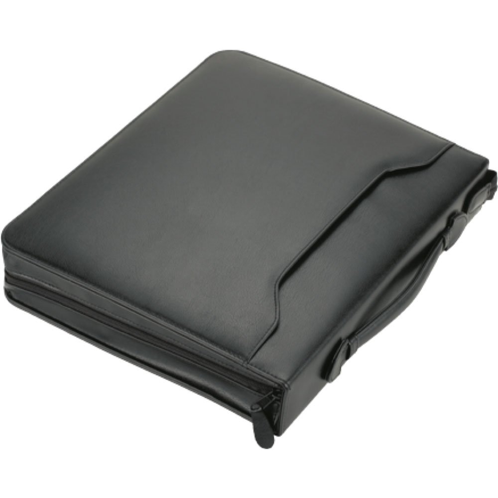 Alassio Rimini 31502 Conference Folder A4 Faux Leather 37 x 31 x 5. cm Black