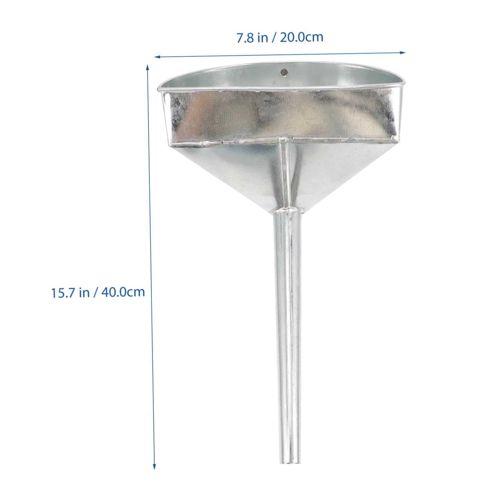 Gatuida Embudo De Llenado Para Automóvil Pantalla De Filtro De Inoxidable Embudo De Boca Larga Para Agua y Combustible Diseño Antiderrame y Alta Durabilidad