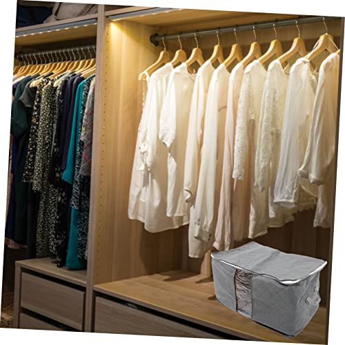 Garneck 4pcs Clothing Storage Bag Blanket Storage Bag Versatile Large Garment for Bedding Organizers3