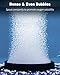 Pawfly Aquarium 8 Inch Large Air Stone Disc Bubble Diffuser Release Tool for Air Pumps Fish Tanks Buckets Ponds DWC Reservoirs and Circulation System