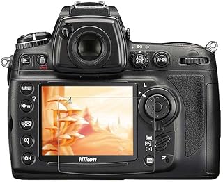 For Nikon D7000 D90 D700 D300 D300S Tempered Glass 9H 2.5D Camera LCD Screen Protector Film Guard (3 Packs,D300 D300S)