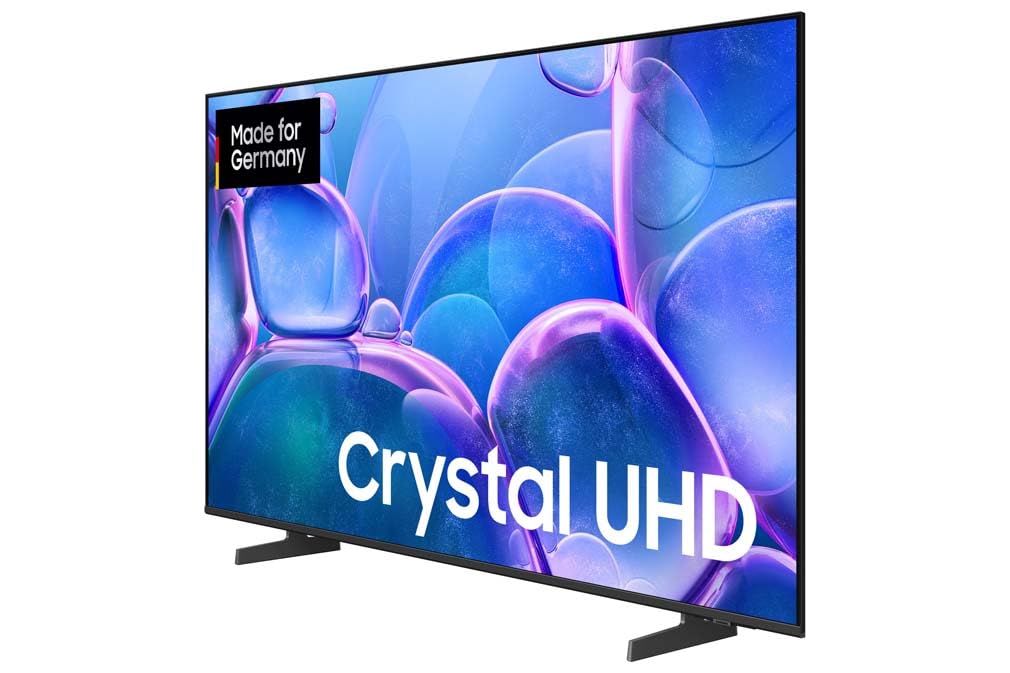Samsung Crystal UHD 4K U7099F 43 Zoll (108 cm) LED Fernseher, Optimiert für Fussball und Gaming, Crystal Prozessor 4K, AI Upscaling, SmartThings, Knox Security, Kostenlose Inhalte, Smart AI TV